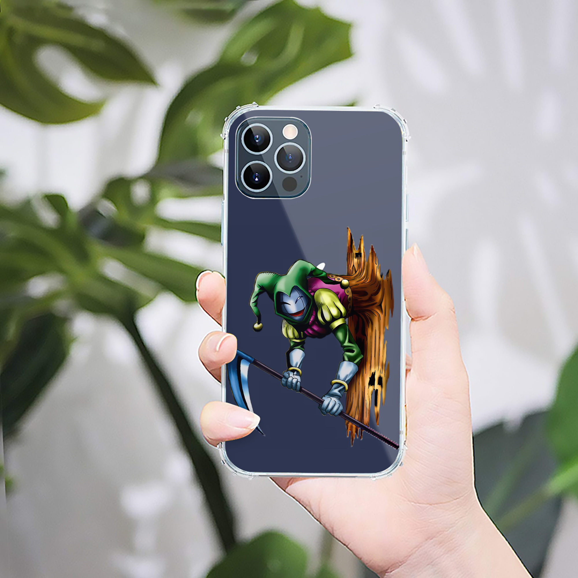 （画像用） 遊☆戯☆王 Yu-Gi-Oh! 【iPhone 12シリーズ対応】透明スマホケース（クリアソフトケース）